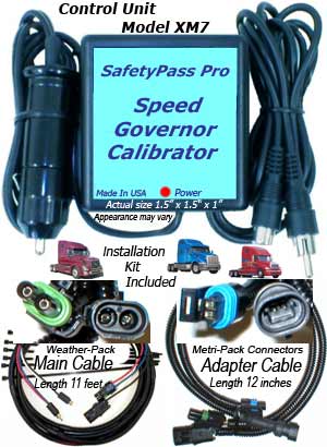Big Rig Speed Governor Calibrator XM7KT meritor abs wiring diagram 
