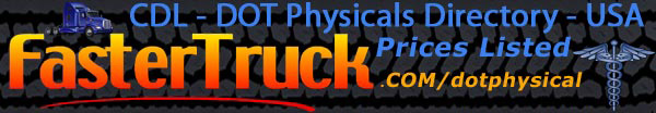 DOT Physicals Fastertruck.com Directory Pennsylvania